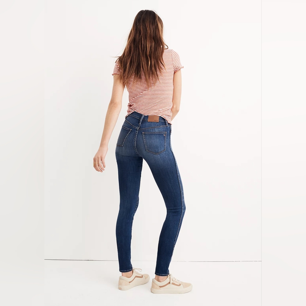 Madewell TALL 10" High-rise Skinny Jean size 28